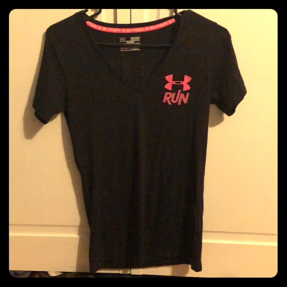 Vneck underarmour light cotton shirt